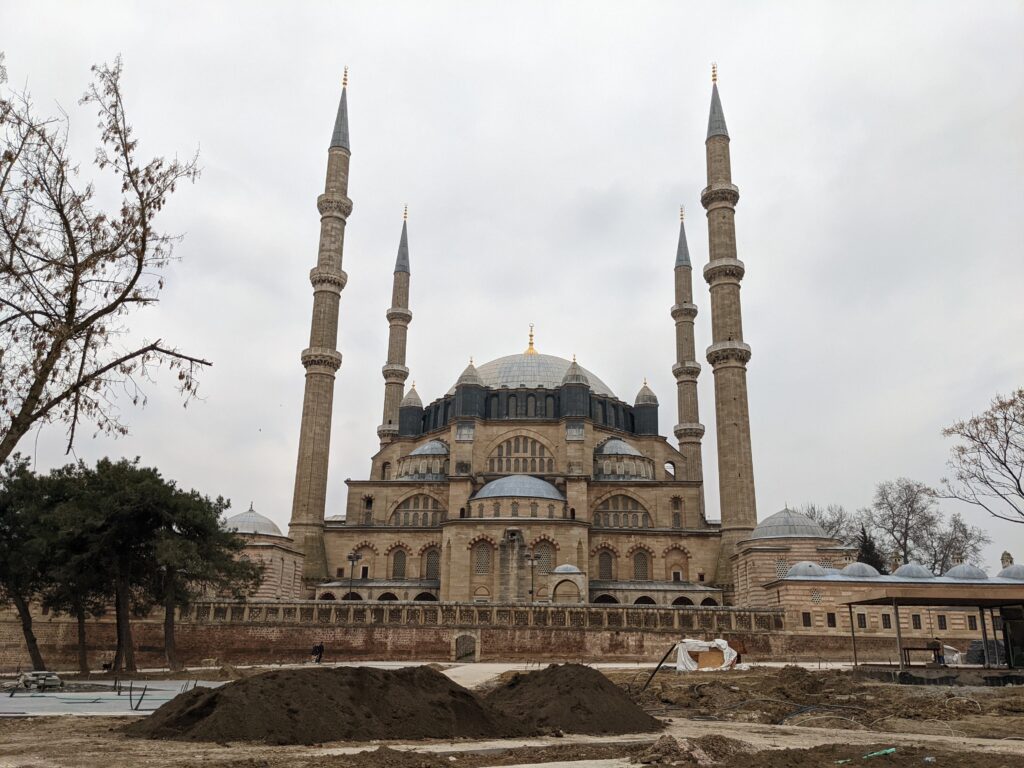 Selimiye Camii, Edirne, an Ottoman imperial Mosque completed in 1574