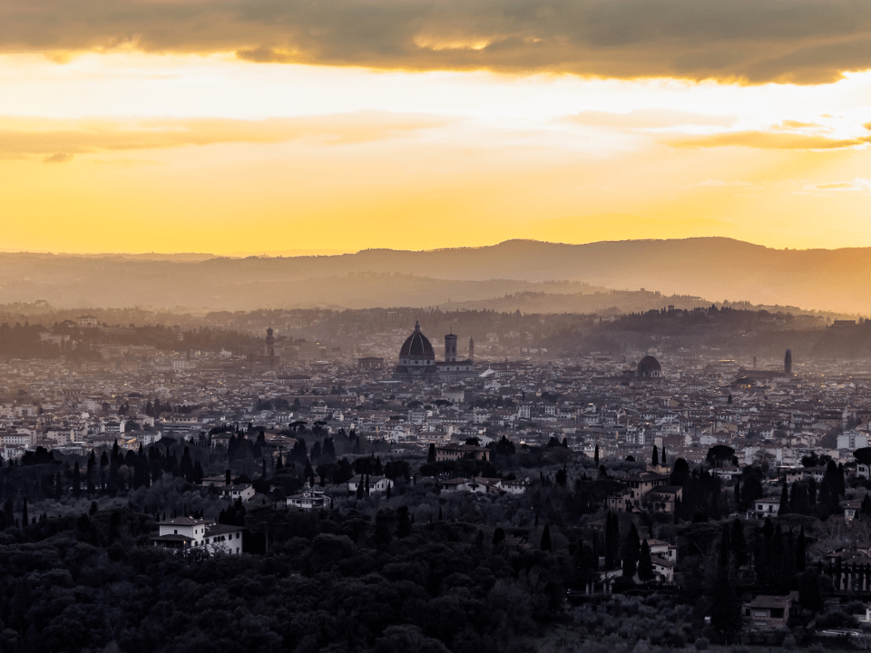 The view of Florence from Fiesole - Image courtesy of Tunç Yalçın - canva.com